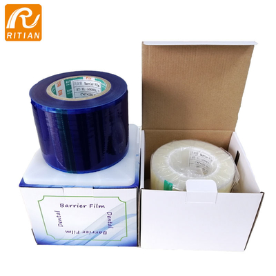 Feuilles médicales bleues acryliques basées sur dissolvant du film protecteur 1200 de bord de film dentaire Non-collant de barrière