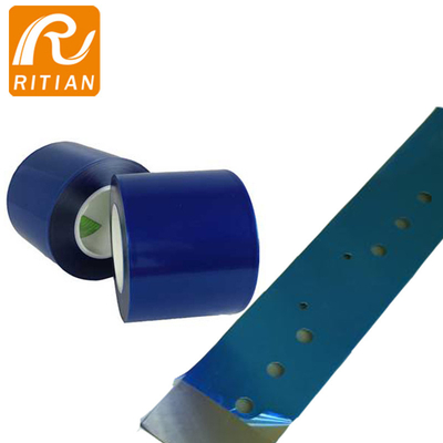 Surface métallique auto-adhésive de film protecteur d'acier inoxydable de PE enveloppant la bande du film 50 MIC RoHS Cetificated