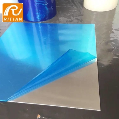 Film protecteur de surface de PE transparent bleu d'acier inoxydable de RiTian