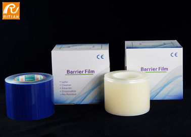 OEM perforé de feuilles du film 1200 médicaux clairs bleus de barrière de pouce 4x6 disponible