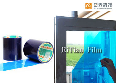 Aucun film de protection de verre de fenêtre de résidu/film protecteur polyéthylène bleu de couleur