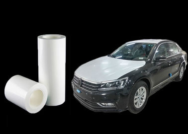 Épaisseur de emballage blanche des véhicules à moteur de la peinture 0.07mm de film protecteur d'adhérence moyenne