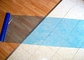 Le film protecteur de tapis de polythène a imprimé l'anti éraflure étanche à l'humidité pour le plancher