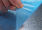 Film protecteur de surface de PE transparent bleu d'acier inoxydable de RiTian