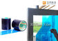Aucun film de protection de verre de fenêtre de résidu/film protecteur polyéthylène bleu de couleur