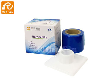 Film en plastique de barrière du PE 50mic adhésif acrylique pour la clinique dentaire