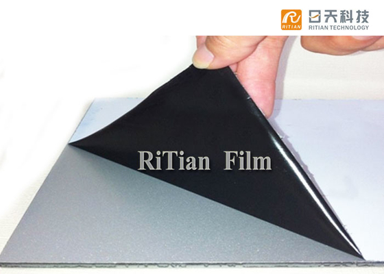 Bande protectrice de surface de film protecteur de polythène d'anti panneau auto-adhésif en aluminium d'éraflure