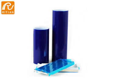 Peau facile de film auto-adhésif transparent bleu d'acier inoxydable pour la protection extérieure