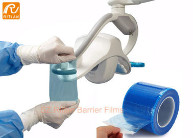 Le petit pain de film dentaire médical de barrière attachent du ruban adhésif à 4&quot; bleu des feuilles de X 6&quot; 1200 avec la boîte de distributeur