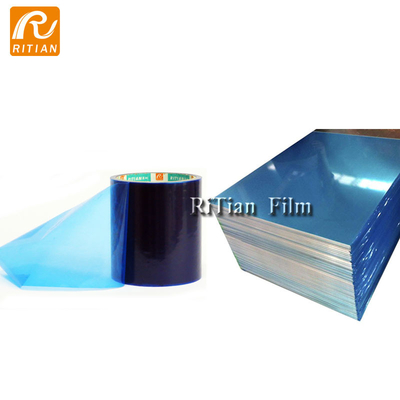 Un bon prix. Protection auto-adhésive de vente chaude de surface métallique d'éraflure de film d'acier inoxydable Protetcive de PE anti enveloppant le film en ligne