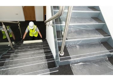 Un bon prix. Matériel adhésif stable de PE de couleur d'espace libre de film de protecteur de tapis pour des escaliers en ligne