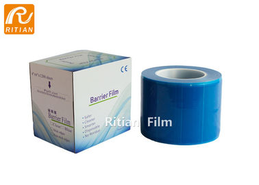 Un bon prix. Approbation bleue adaptée aux besoins du client jetable de Transaprent RoHs de boîte de film dentaire de barrière de PE en ligne
