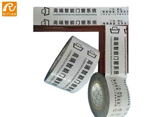 Un bon prix. Film protecteur adapté aux besoins du client de profil de Logo Printing Aluminum de châssis de fenêtre de porte en ligne