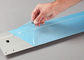 Anti film protecteur en aluminium adhésif d'acier inoxydable d'éraflure de film protecteur