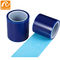 Anti PE adapté aux besoins du client de revêtement de caisse de film protecteur d'éraflure par protection en aluminium bleue