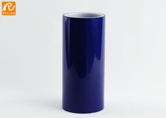 Un bon prix. Film protecteur verre-métal de PE de film d'anti d'éraflure porte résistante à la chaleur claire bleue de fenêtre en ligne