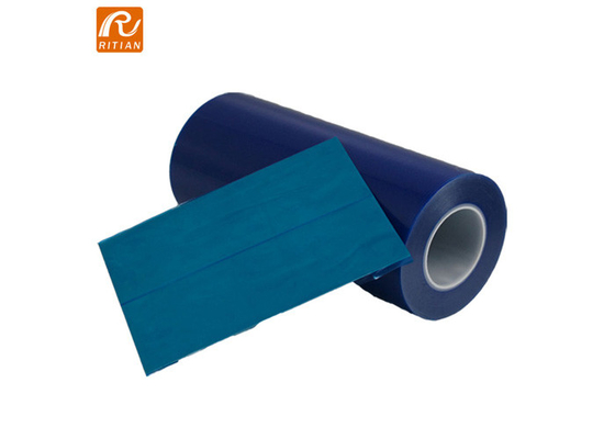 Un bon prix. Éraflure auto-adhésive de verre de fenêtre de film bleu clair de protection anti/anti UV en ligne