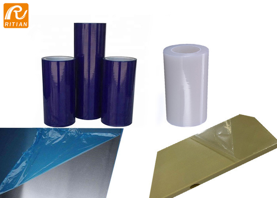 Un bon prix. Petit pain bleu en aluminium d'enveloppe de protection de peinture de film protecteur d'anti éraflure pour le métal Mette en ligne
