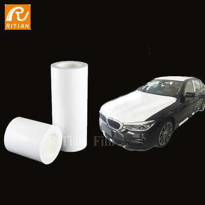 Un bon prix. Film protecteur blanc de la qualité RH1803 pour le transport des véhicules à moteur anti 6Months UV de voiture aucun résidu en ligne