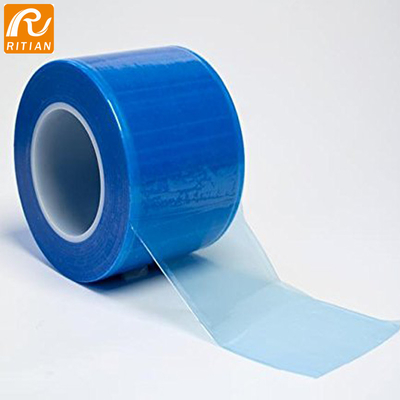 Un bon prix. Film dentaire médical bleu en plastique de barrière de film protecteur de PE avec la boîte de distributeur pour la beauté orale de tatouage de santé en ligne