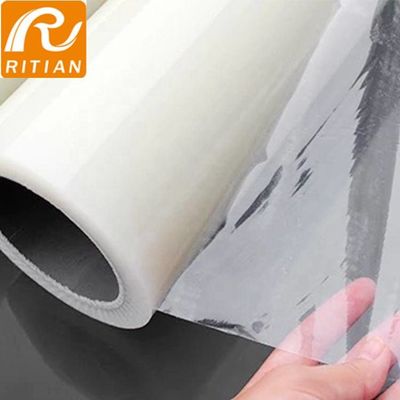 Un bon prix. Film de protection PE résistant aux UV à haute résistance à la traction avec élimination sans résidus pour la protection des surfaces industrielles en ligne