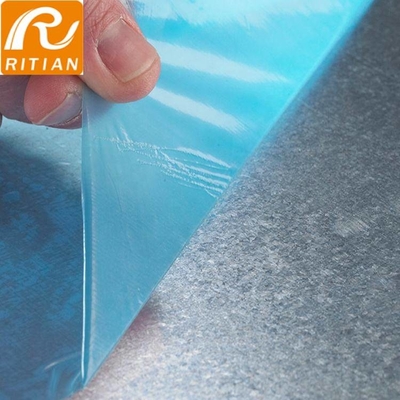 Un bon prix. Film protecteur de PE transparent de couleur pour le métal, les profils en plastique, etc. en bois en ligne