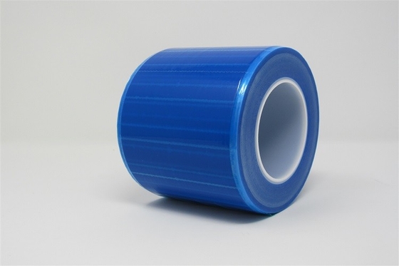 Un bon prix. Film de barrière dentaire Rouleau de film de barrière bleu pour tatouage avec boîte de distributeur, feuilles en plastique de 4 