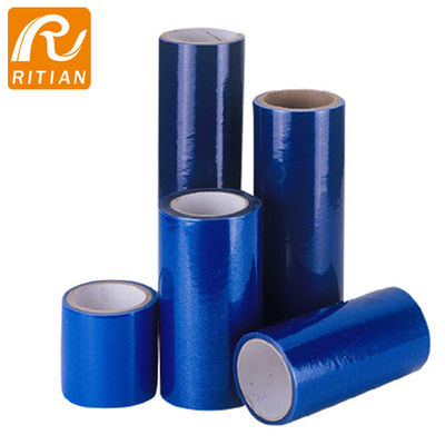 Un bon prix. Film de protection PE 1240mm de largeur, 50 microns d'épaisseur, 200m de longueur, film de protection de surface pour fenêtres et verre en ligne