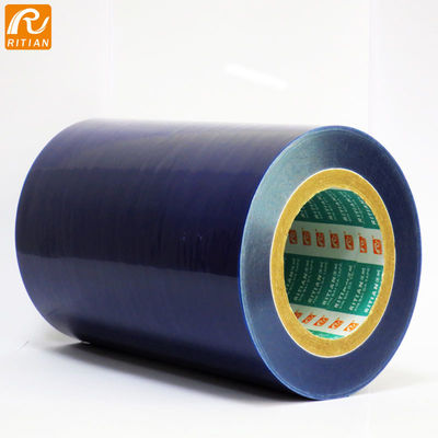Un bon prix. Film protecteur PE haute résistance de 50 microns avec adhésif à base de caoutchouc pour une protection de surface sans résidus en ligne