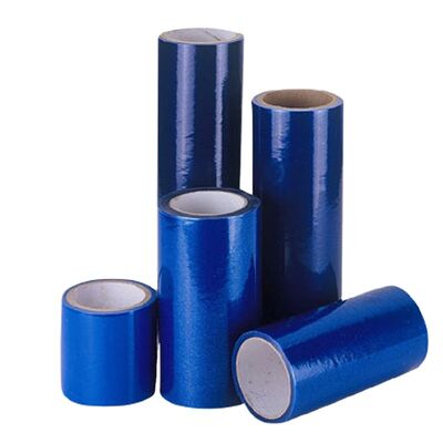 Un bon prix. Film protecteur PE résistant aux UV pendant 6 mois avec adhésif à base de caoutchouc pour un retrait sans résidus en ligne