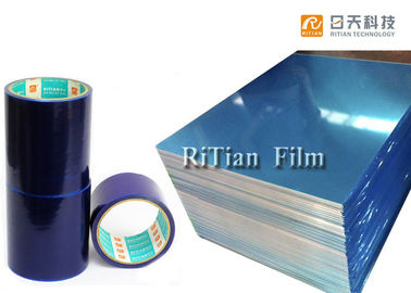 Un bon prix. Couleur bleue de petit pain de film de protection de surface du matériau de PE pour la plaque d'acier inoxydable en ligne