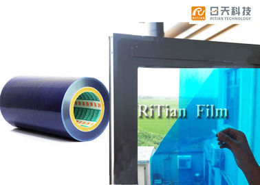 Un bon prix. Résistance matérielle de désagrégation d'épaisseur du film 50-60 MIC de protection de verre de fenêtre de PE en ligne
