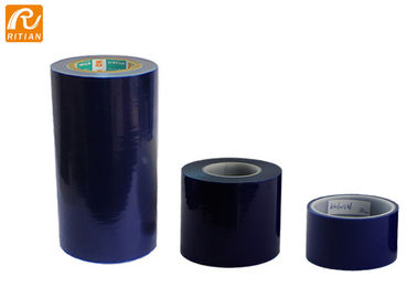 Un bon prix. Le film protecteur de surface de PE de retrait de 60 microns, film protecteur bleu RoHS a approuvé en ligne