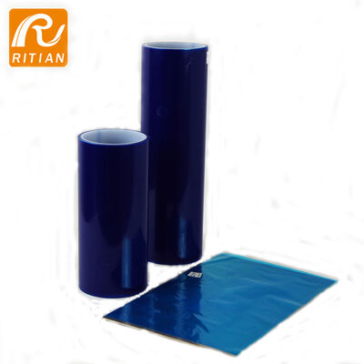 Un bon prix. Film protecteur PE haute résistance avec adhésif acrylique durable et résistance à la température pour la protection de surface en ligne