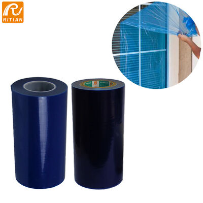 Un bon prix. Film de protection de verre de fenêtre de 50 microns avec adhésif acrylique pour le retrait sans résidus et la protection de la surface en ligne