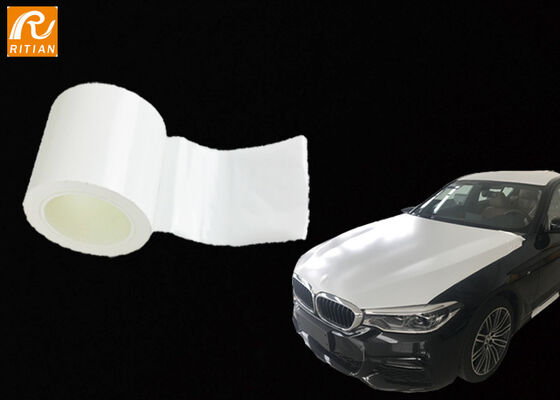Un bon prix. Film de protection automobile résistant aux UV de 70 microns sans résidu adhésif pour la protection de la peinture automobile en ligne