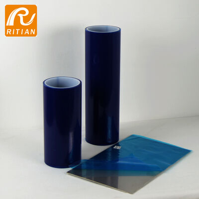 Un bon prix. Film de protection en acier inoxydable résistant aux UV avec élimination sans résidus et largeur personnalisable pour la protection des surfaces métalliques en ligne