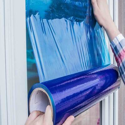 Un bon prix. 50 microns d'épaisseur Film de protection pour vitres résistant aux UV avec adhésif acrylique pour une sécurité accrue en ligne