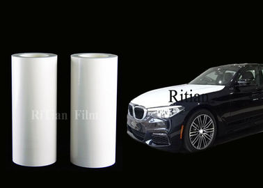 Un bon prix. Le dissolvant de film de protection de véhicule de 70 MIC a basé la couleur blanche de l'adhésif 1.5mx100m en ligne