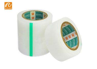 Feuille en plastique adaptée aux besoins du client de ruban adhésif de film protecteur de tapis de PE pour le tissu de plancher